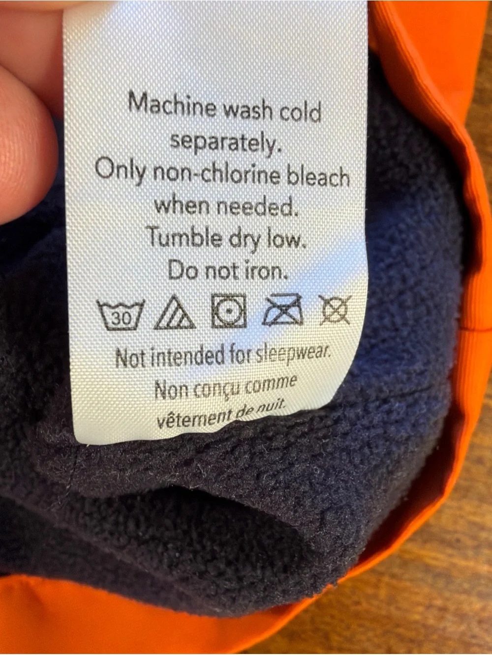 Gymboree Bright Orange Hooded Rain Jacket